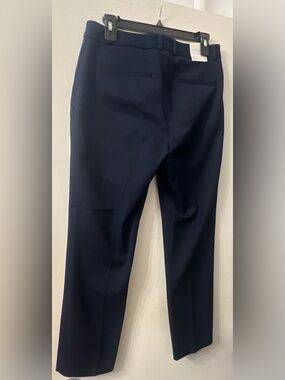 Banana Republic Navy Sloan Slim High-Rise Petite Pants